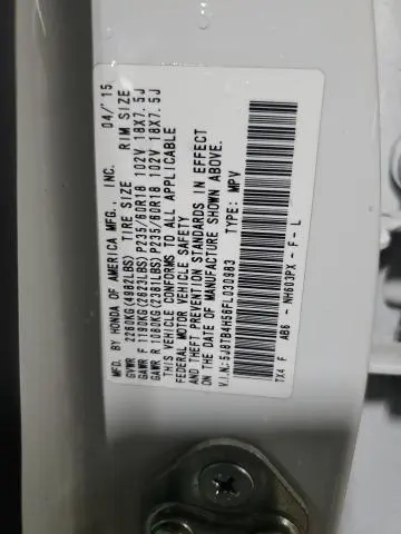 2015 ACURA RDX TECHNOLOGY