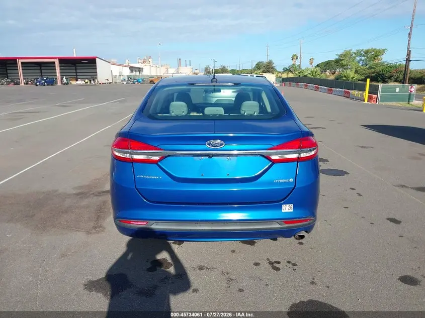 2018 FORD FUSION HYBRID S