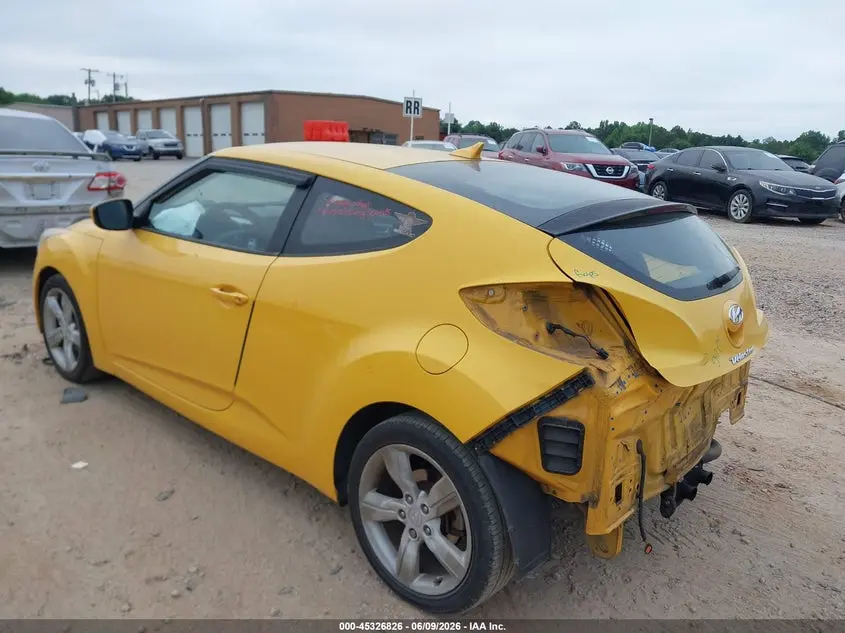 2012 HYUNDAI VELOSTER BASE W/BLACK
