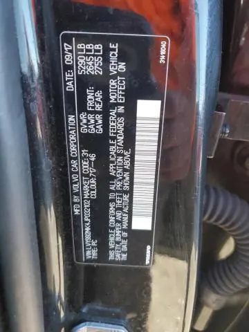 2018 VOLVO S90 T6 MOMENTUM  