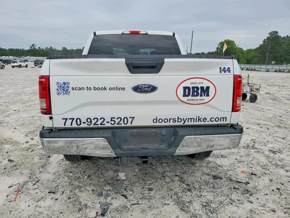 2016 FORD F150 SUPERCREW  