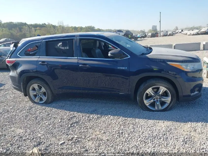 2016 TOYOTA HIGHLANDER HYBRID LIMITED