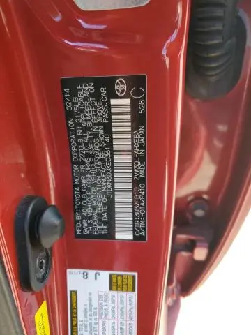 2014 TOYOTA PRIUS   