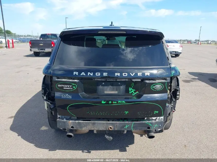 2015 LAND ROVER RANGE ROVER SPORT 3.0L V6 SUPERCHARGED HSE