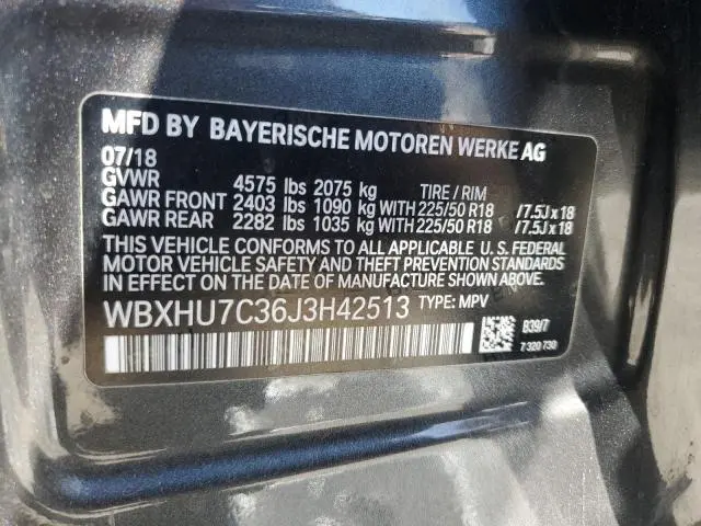 2018 BMW X1 SDRIVE28I  