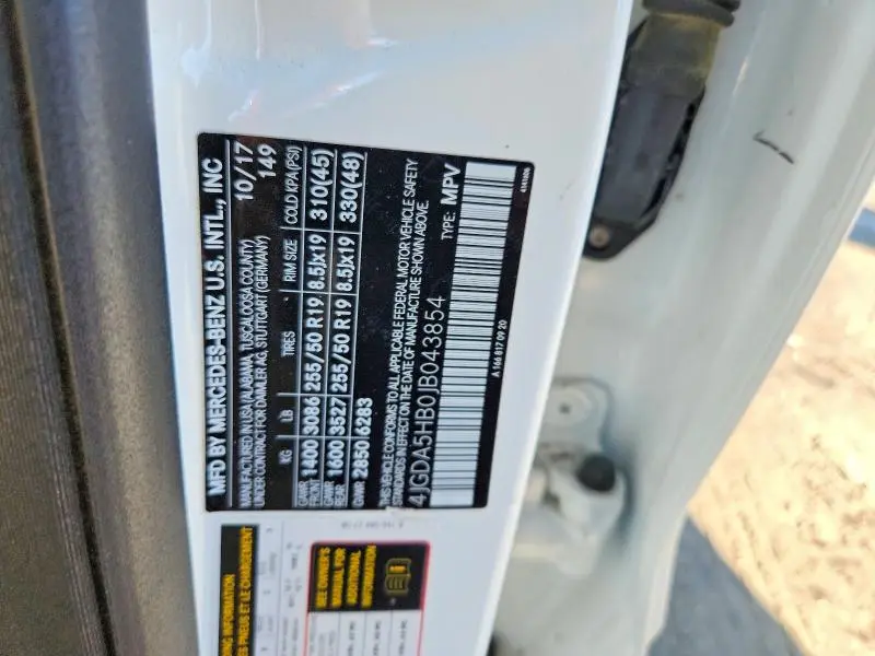 2018 MERCEDES-BENZ GLE 350 4MATIC  