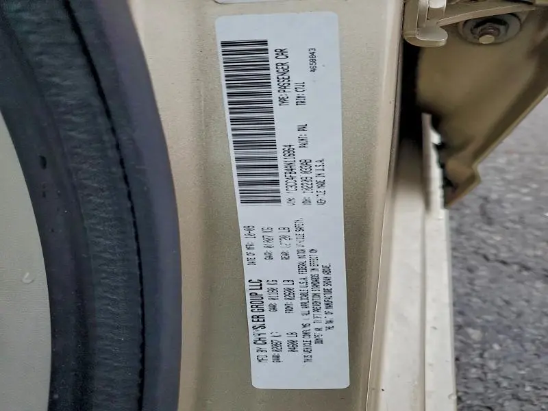 2010 CHRYSLER SEBRING TOURING  