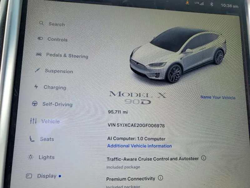 2016 TESLA MODEL X   