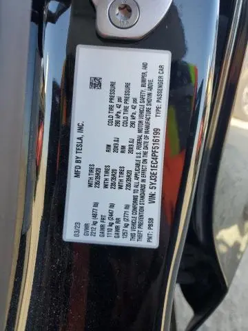 2023 TESLA MODEL 3   