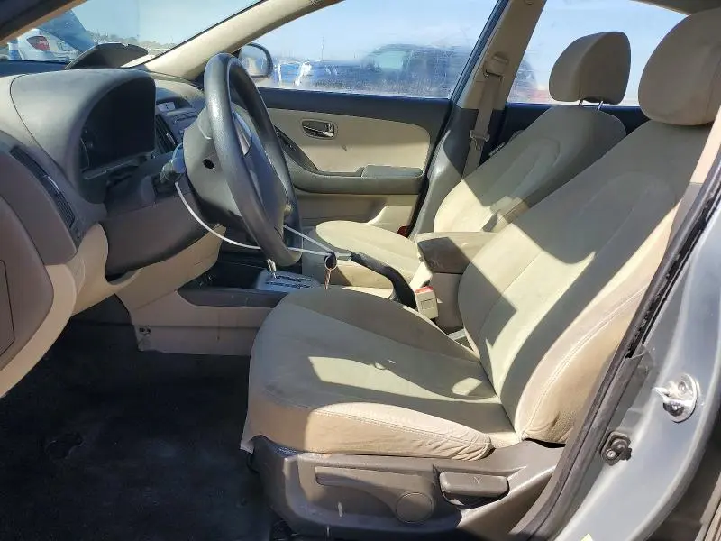 2010 HYUNDAI ELANTRA BLUE  