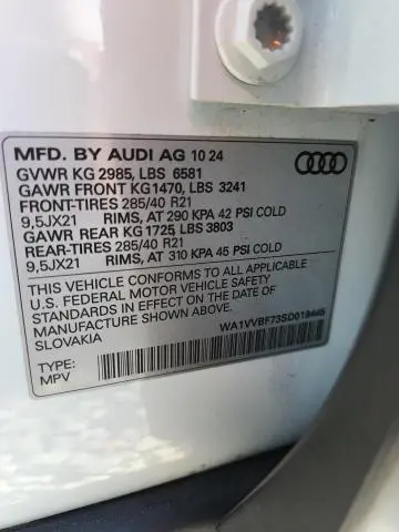 2025 AUDI Q7 PRESTIGE  