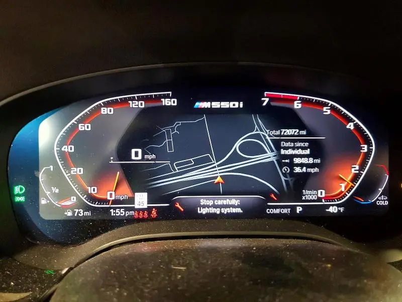 2021 BMW M550XI   