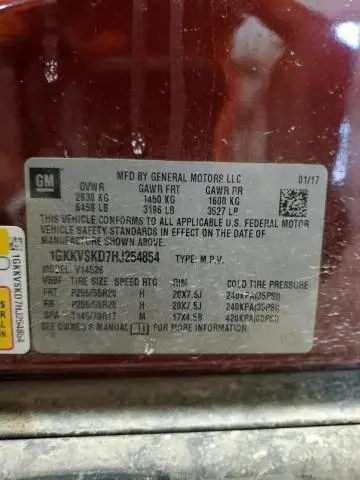 2017 GMC ACADIA LIMITED SLT-2  