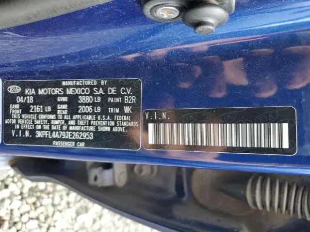 2018 KIA FORTE LX  