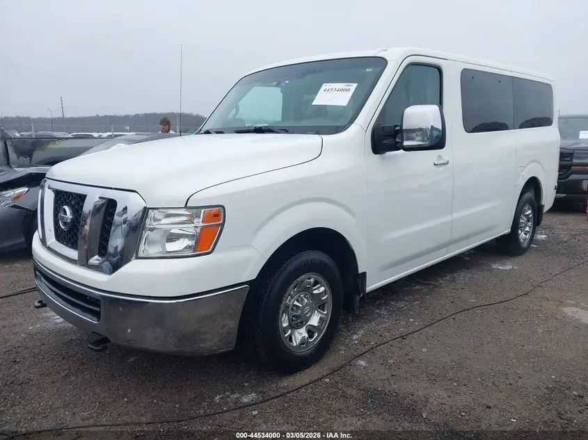 2014 NISSAN NV PASSENGER NV3500 HD SV V8