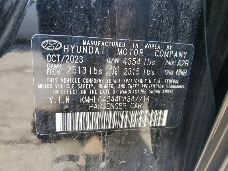 2023 HYUNDAI SONATA SEL  