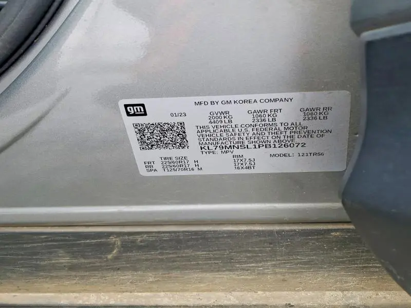 2023 CHEVROLET TRAILBLAZER LS  