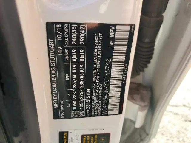 2019 MERCEDES-BENZ GLC 300  