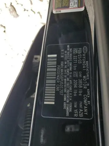 2023 HYUNDAI ELANTRA SEL  