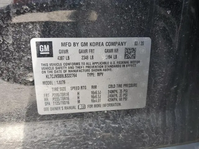 2020 CHEVROLET TRAX LS