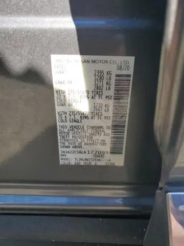 2020 NISSAN MURANO SL  