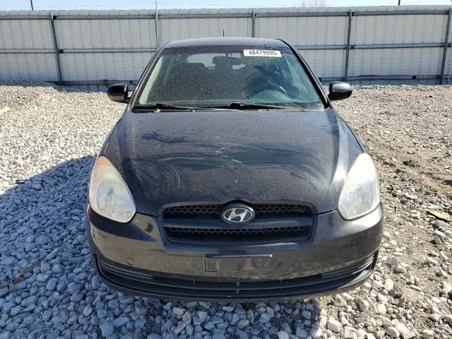 2010 HYUNDAI ACCENT BLUE