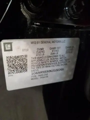 2019 CADILLAC CTS LUXURY  