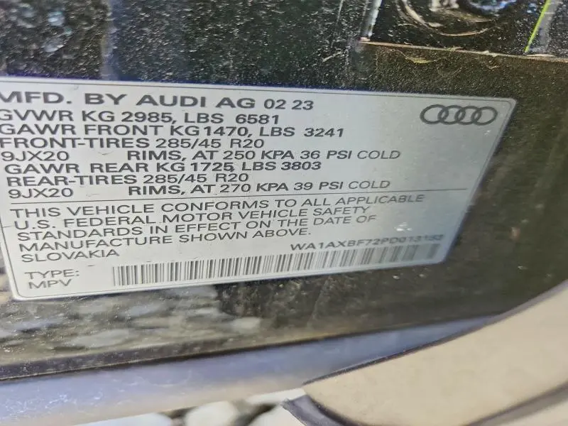 2023 AUDI Q7 PREMIUM  