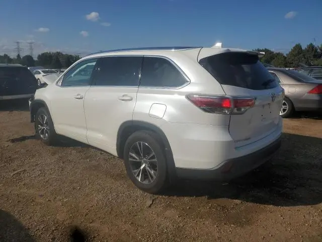 2016 TOYOTA HIGHLANDER XLE  