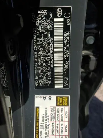 2024 TOYOTA COROLLA LE  