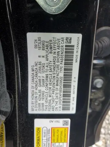 2025 HONDA CIVIC SPORT  