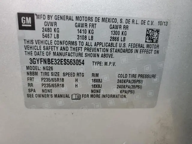 2014 CADILLAC SRX LUXURY COLLECTION  