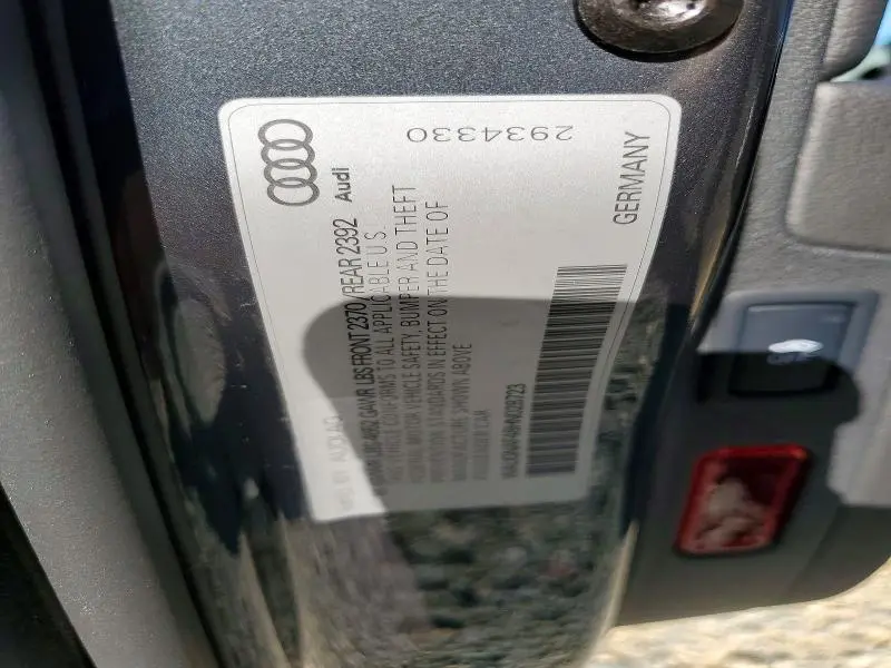 2017 AUDI A4 PREMIUM  