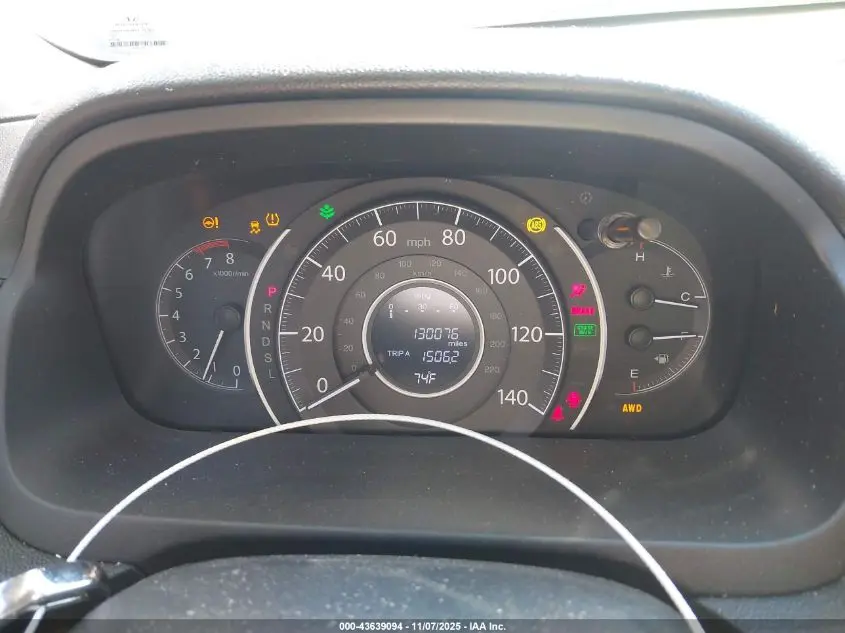 2016 HONDA CR-V EX-L