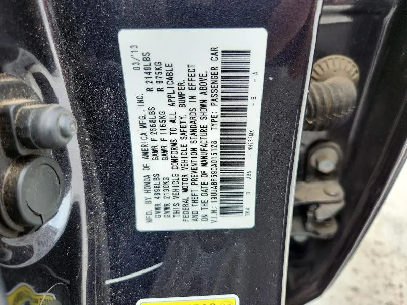 2013 ACURA TL TECH  