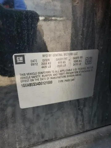 2013 CADILLAC ATS LUXURY  