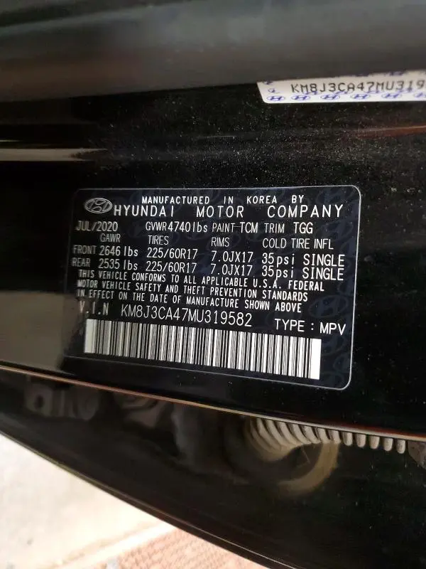 2021 HYUNDAI TUCSON VALUE  