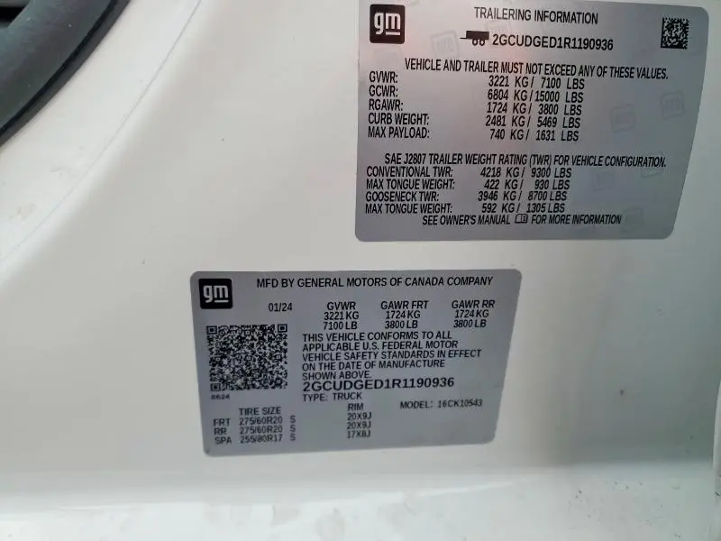 2024 CHEVROLET SILVERADO K1500 LTZ  