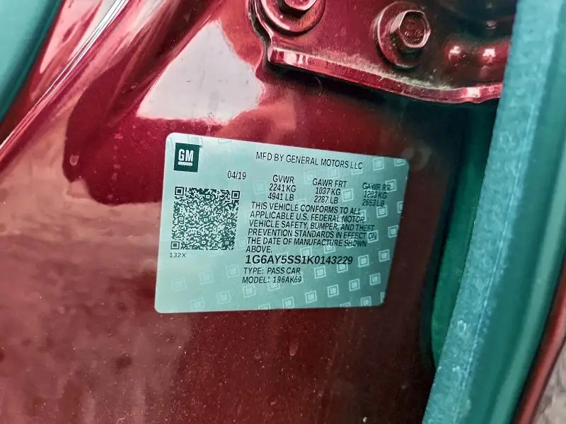 2019 CADILLAC CTS PREMIUM LUXURY  