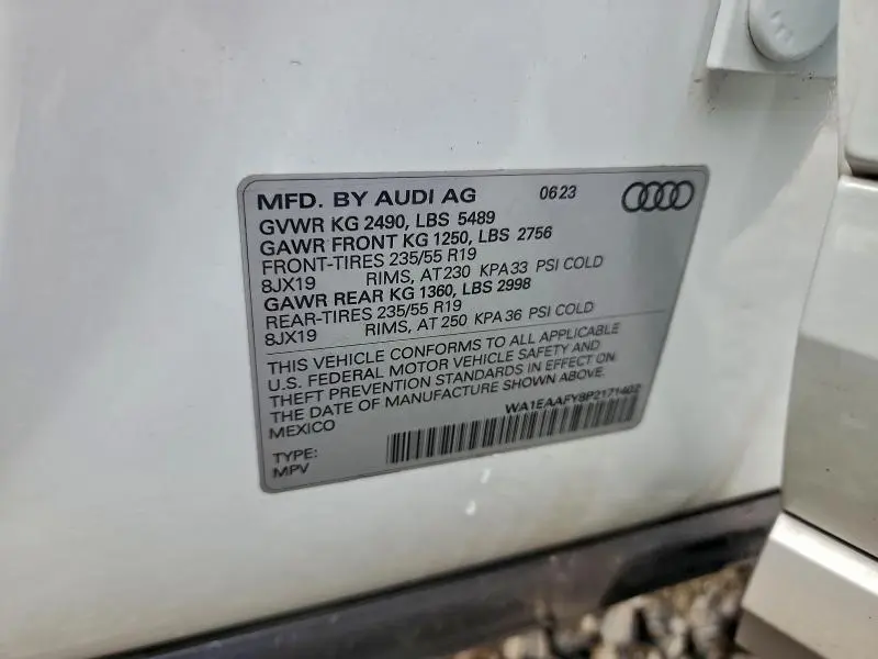 2023 AUDI Q5 PREMIUM PLUS 45  