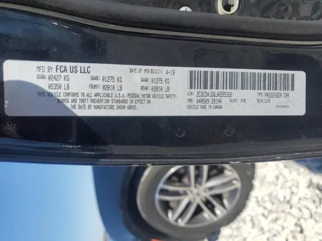 2018 DODGE CHARGER GT  
