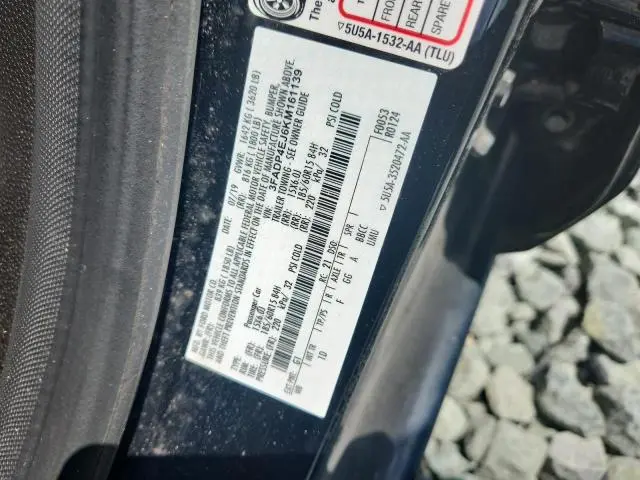 2019 FORD FIESTA SE  