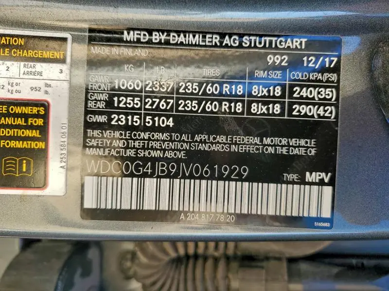 2018 MERCEDES-BENZ GLC 300  