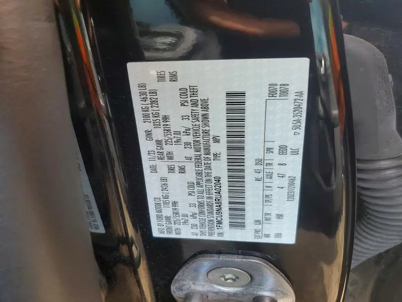 2024 FORD ESCAPE ST LINE SELECT  