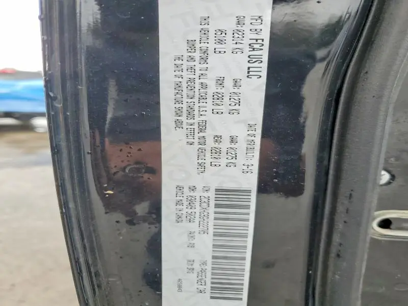 2016 DODGE CHARGER SXT  