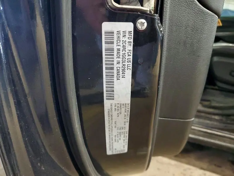 2020 CHRYSLER PACIFICA LIMITED  