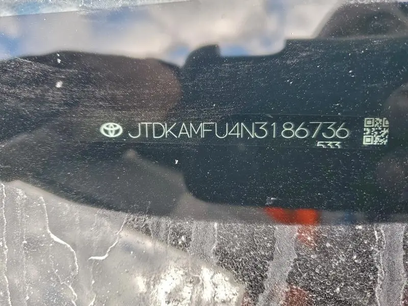 2022 TOYOTA PRIUS NIGHT SHADE  