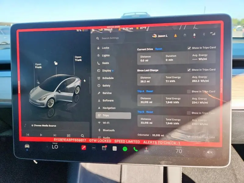 2023 TESLA MODEL 3   