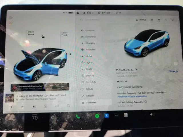 2021 TESLA MODEL Y   