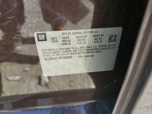 2016 CHEVROLET MALIBU LT  